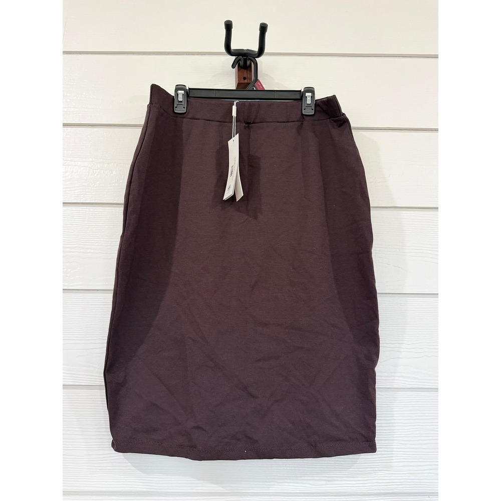 V- 51- The Office Edit x Kiki LaRue Brown Sole Owner Pencil Skirt 1XL